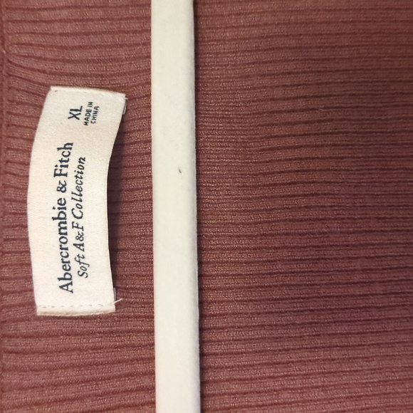 Abercrombie and Fitch brown corset sweetheart XL sweater - Picture 2 of 7